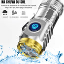 Mini Lanterna portátil de 1000000 lúmens à prova d'água